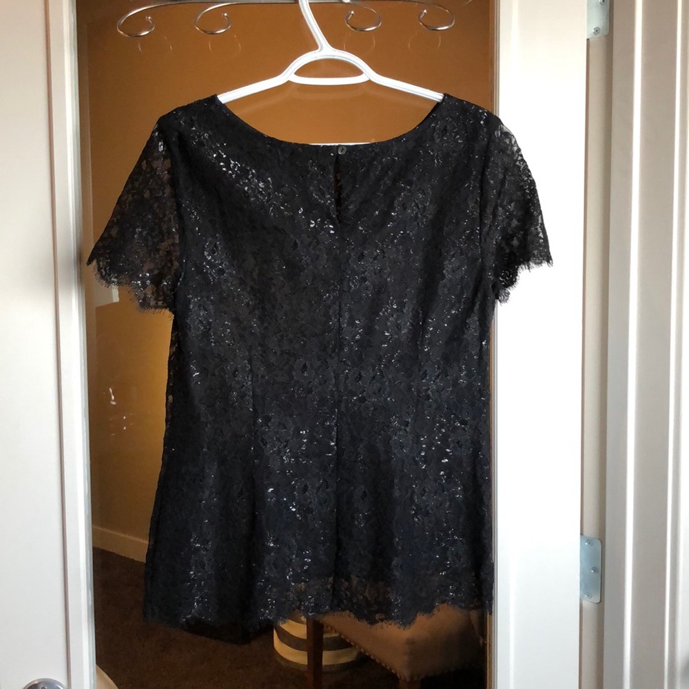 Metallic Lace top - Picture 2 of 7